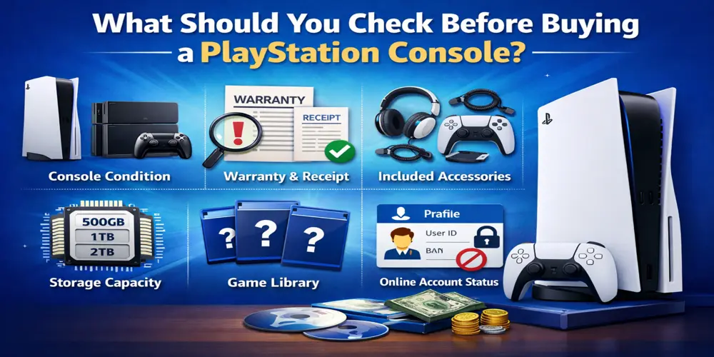 What Should You Check Before Buying a PlayStation Console?