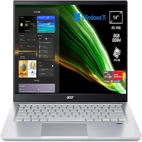 Acer Swift 3 SF314-43-R7ZF Notebook, Processor AMD Ryzen